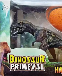 Hračky - figprky zvierat LAMPS - Dinosaurus s vajíčkom T-Rex 2v1