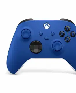 Gamepady Microsoft Xbox Bezdrôtový ovládač, šoková modrá QAU-00009