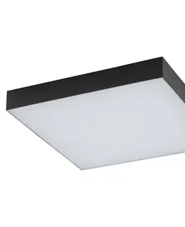 Svietidlá Stropné LED svietidlo Nowodvorski  LID square 50W 10436 čierna