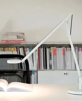 Stolové lampy na písací stôl Rotaliana Rotaliana String Mini DTW stolná striebro oranžová