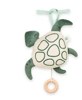 Hudobné hračky HAUCK - Hudobné zvieratko Cuddle N Sleep Turtle