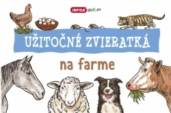 Leporelá, krabičky, puzzle knihy Užitočné zvieratká - na farme - Ivana Vítová,Roman Bureš