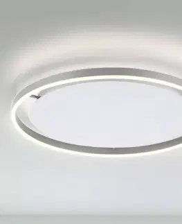 Stropné svietidlá JUST LIGHT. Stropné LED svetlo Ritus, Ø 58,5cm, hliník