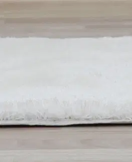Koberce a koberčeky KONDELA Amida koberec 140x200 cm snehobiela