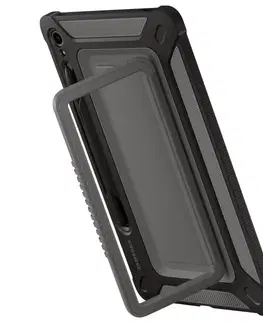 Puzdrá na mobilné telefóny Puzdro Standing Outdoor Cover pre Samsung Galaxy Tab S9 Plus, black EF-RX810CBEGWW