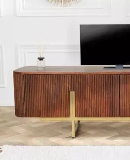 TV stolíky LuxD Dizajnový TV stolík Daichi 160 cm mango
