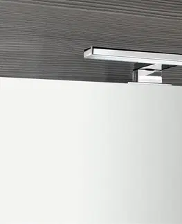 Kúpeľňový nábytok SAPHO - RIWA galérka s LED osvetlením, 50x70x17cm, biela lesk RIW050-0030