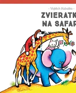3D, magnetické, priestorové knihy Zvieratká na safari - Vojtěch Kubašta,Vojtěch Kubašta