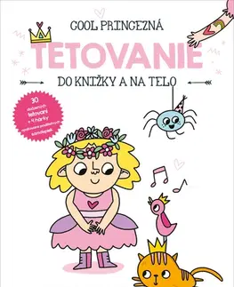 Pre deti a mládež - ostatné Tetovanie do knižky a na telo - Princezná Anna