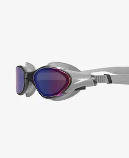 plávanie Plavecké okuliare SPEEDO BIOFUSE 2.0 zrkadlové sklíčka sivé