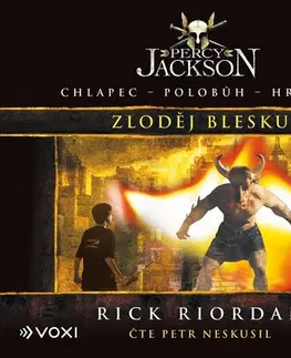 Dobrodružstvo, napätie, western Percy Jackson: Zloděj blesku - audiokniha