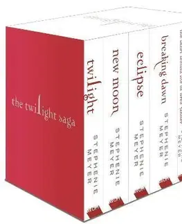 Sci-fi a fantasy Twilight Saga 6 Book Set (White Cover) - Stephenie Meyer