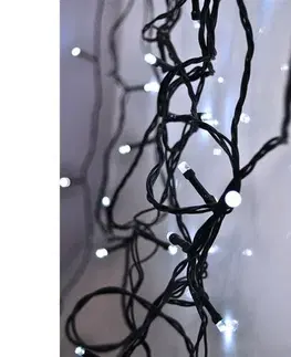 Vianočné dekorácie Solight Vianočná reťaz 200 LED studená biela, 20 m