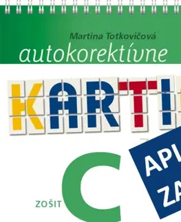 Matematika Autokorektívne kartičky z matematiky - zošit C - Martina Totkovičová