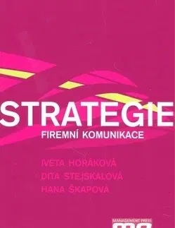 Psychológia, etika Strategie firemní komunikace - Iveta Horáková