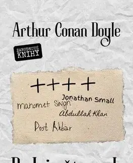 Detektívky, trilery, horory Podpis štyroch - Arthur Conan Doyle