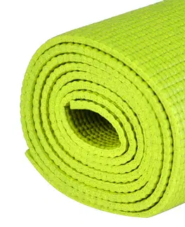 Podložky na cvičenie Karimatka inSPORTline Yoga 173x60x0,5 cm fialová