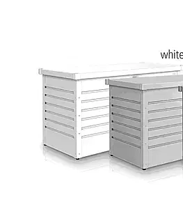 Úložné boxy Biohort Úložný zamykací box (sivý kremeň metalíza) 100 cm