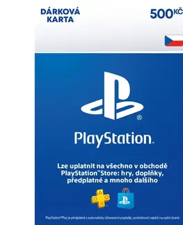 Hry na PC PlayStation Store - darčekový poukaz 500 Kč