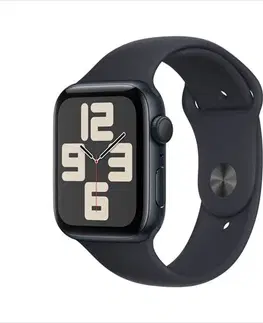 Inteligentné hodinky Apple Watch SE GPS 44mm Midnight Aluminium Case with Midnight Sport Band - SM MRE73QCA