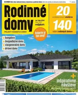 Stavba, rekonštrukcia Rodinne domy jar/leto 2018 - Kolektív autorov