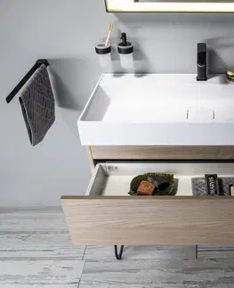 Kúpeľňa SAPHO - ODETTA umývadlová skrinka 95x50x43,5cm, biela lesk DT100-3030