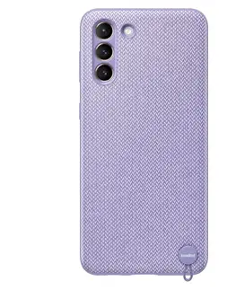 Puzdrá na mobilné telefóny Samsung Kvadrat Cover S21 Plus, violet - OPENBOX (Rozbalený tovar s plnou zárukou) EF-XG996FVEGWW