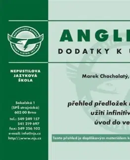 Učebnice pre samoukov Angličtina - dodatky - Marek Chocholatý