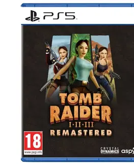 Hry na PS5 Tomb Raider I-III Remastered Starring Lara Croft CZ PS5