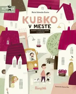 Leporelá, krabičky, puzzle knihy Kubko v meste - Marta Galewska-Kustra