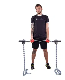 Ostatné fitness náradie Vzpieračské reťaze inSPORTline Chainbos 2x10 kg