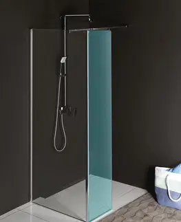 Sprchovacie kúty POLYSAN - MODULAR SHOWER stena na inštaláciu na múr, pre pripojenie príd. panelu, 1100 mm MS2A-110