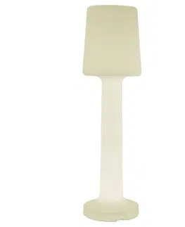 Vonkajšie osvetlenie terasy Newgarden Newgarden Carmen stojaca lampa 165 cm teplá biela