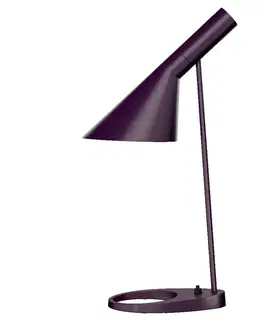 Stolové lampy Louis Poulsen Louis Poulsen AJ - stolná lampa, baklažán