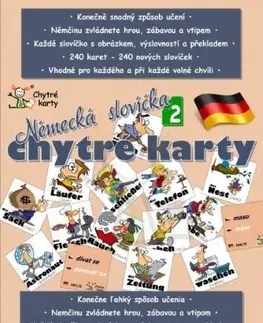 Učebnice a príručky Chytré karty: Němčina - Alexandra Pomazalová