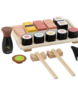 Drevené hračky TRYCO - Drevená sada Sushi