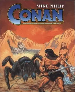 Sci-fi a fantasy Conan na Ostrově ledu - Mike Philip