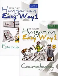 Učebnice - ostatné Hungarian the Easy Way 1. Coursebook + Hungarian the Easy Way 1. Exercise Book + CD - Péter Durst