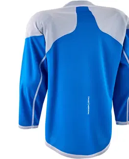 dresy Detský hokejový dres IH 500 modro-biely