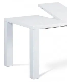 Jedálenské stoly Rozkladací jedálenský stôl AT-3009 WT Autronic