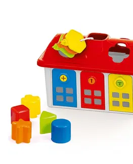 Náučné hračky DOLU - Prestrkávadlo domček