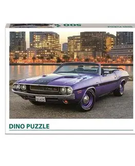 500 dielikov Dino Toys Puzzle Auto Dodge 500 Dino