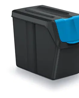 Odpadkové koše NABBI ISWB20S3 odpadkový kôš na triedený odpad (3 ks) 20 l čierna / kombinácia farieb