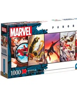 1000 dielikov Puzzle Marvel 1000 panorama Clementoni