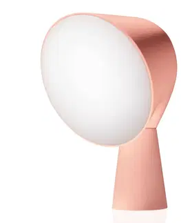 Stolové lampy Foscarini Foscarini Binic dizajnérska stolová lampa, ružová