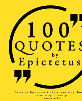 Filozofia Saga Egmont 100 Quotes by Epictetus: Great Philosophers & Their Inspiring Thoughts (EN)
