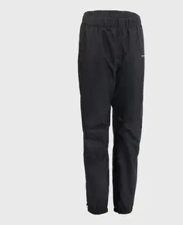 nohavice Detské nepremokavé nohavice Smockpant R500 na ragby čierne