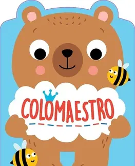 Nalepovačky, vystrihovačky, skladačky Colomaestro: Medveď