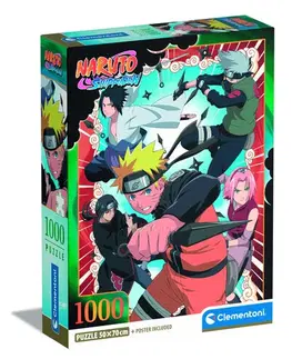 1000 dielikov Puzzle Naruto 1000 compact Clementoni