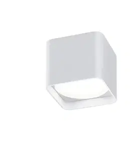 Stropné svietidlá Helestra Helestra Dora stropné LED hranaté matná biela